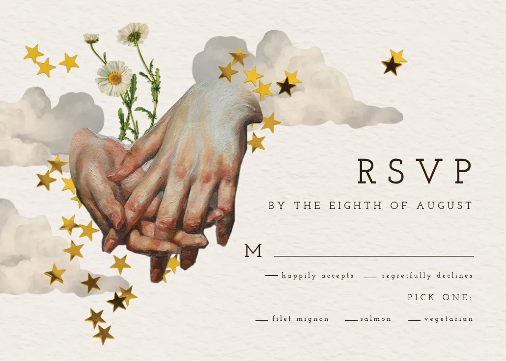 Scrapbook of memories – antwortkarte