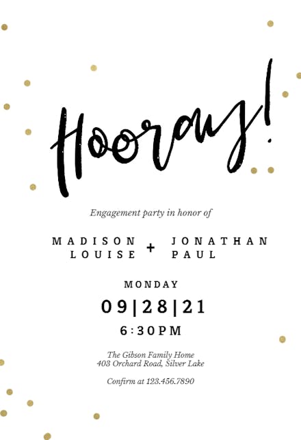 Party Invitation Templates (Free) | Greetings Island