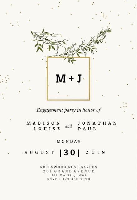 Engagement Party Invitation Templates Free Greetings Island Engagement Party Invitation Templates Free Greetings Island