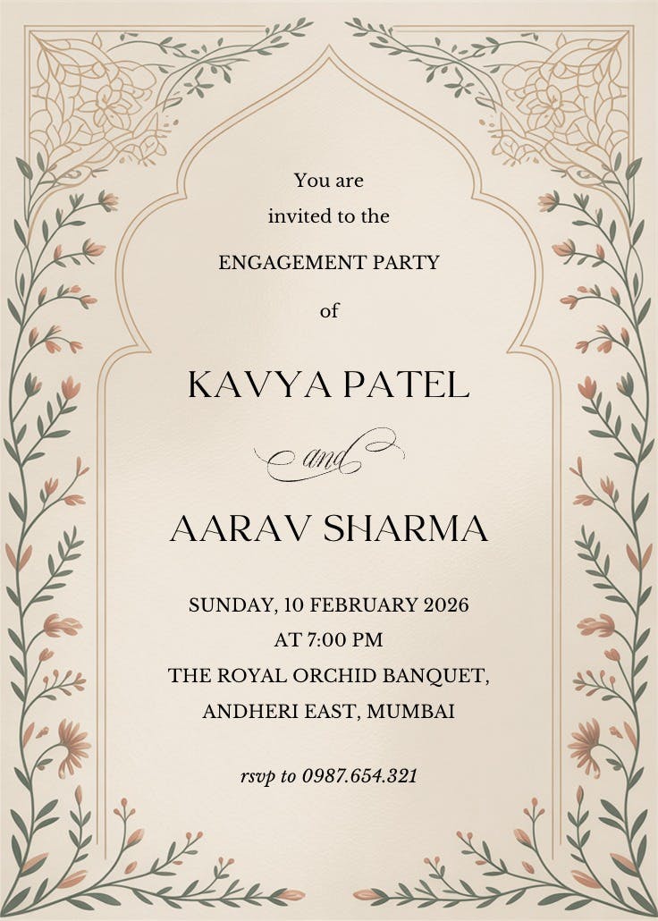 Timeless love story - invitación para todos los días