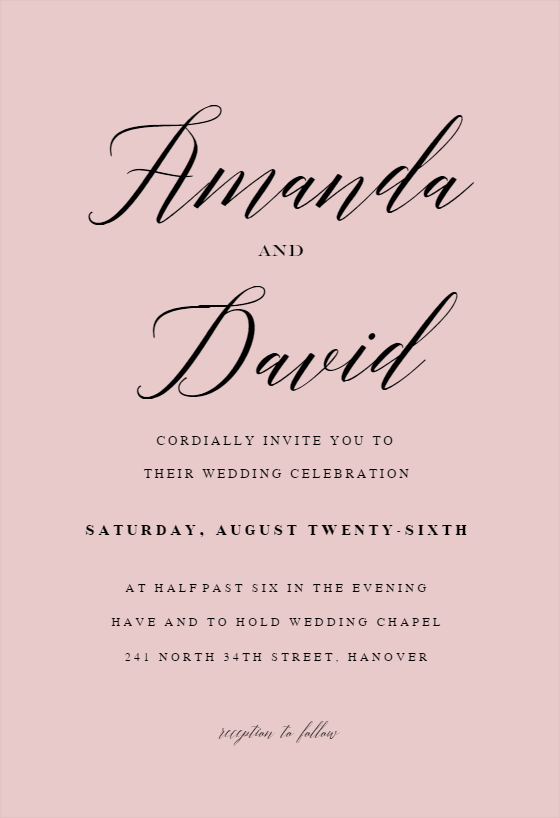 Wedding Invitation Templates (Free) | Greetings Island