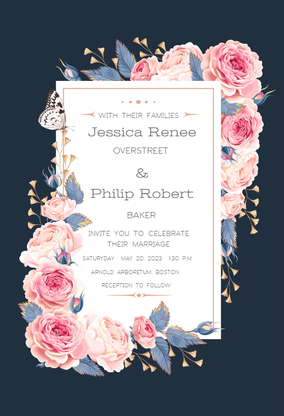 Wedding Invitation Templates (Free) | Greetings Island