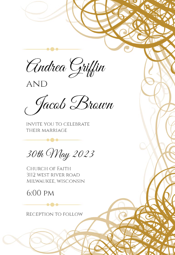 Wedding Invitation Templates (Free) Greetings Island