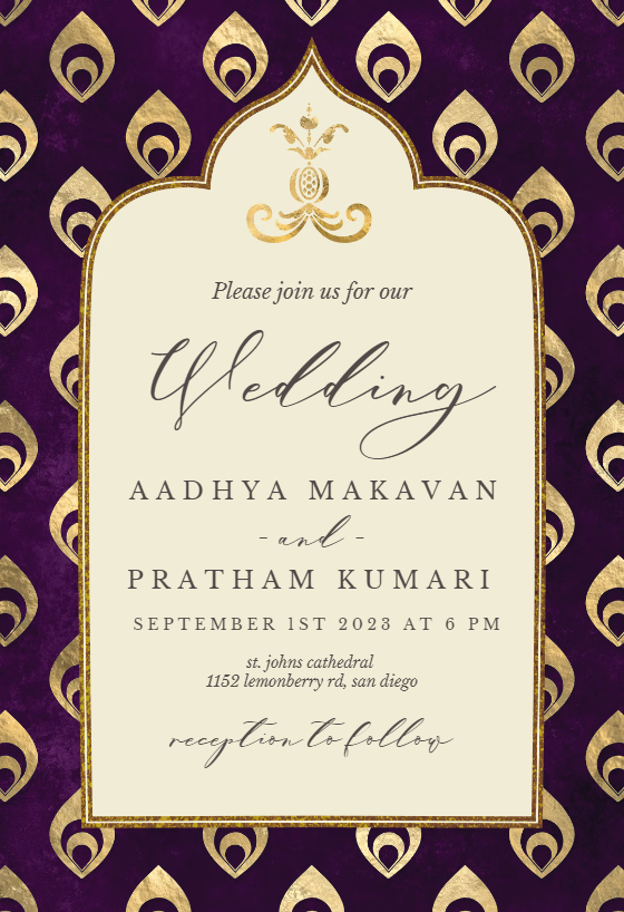 Wedding Invitation Templates (Free) | Greetings Island