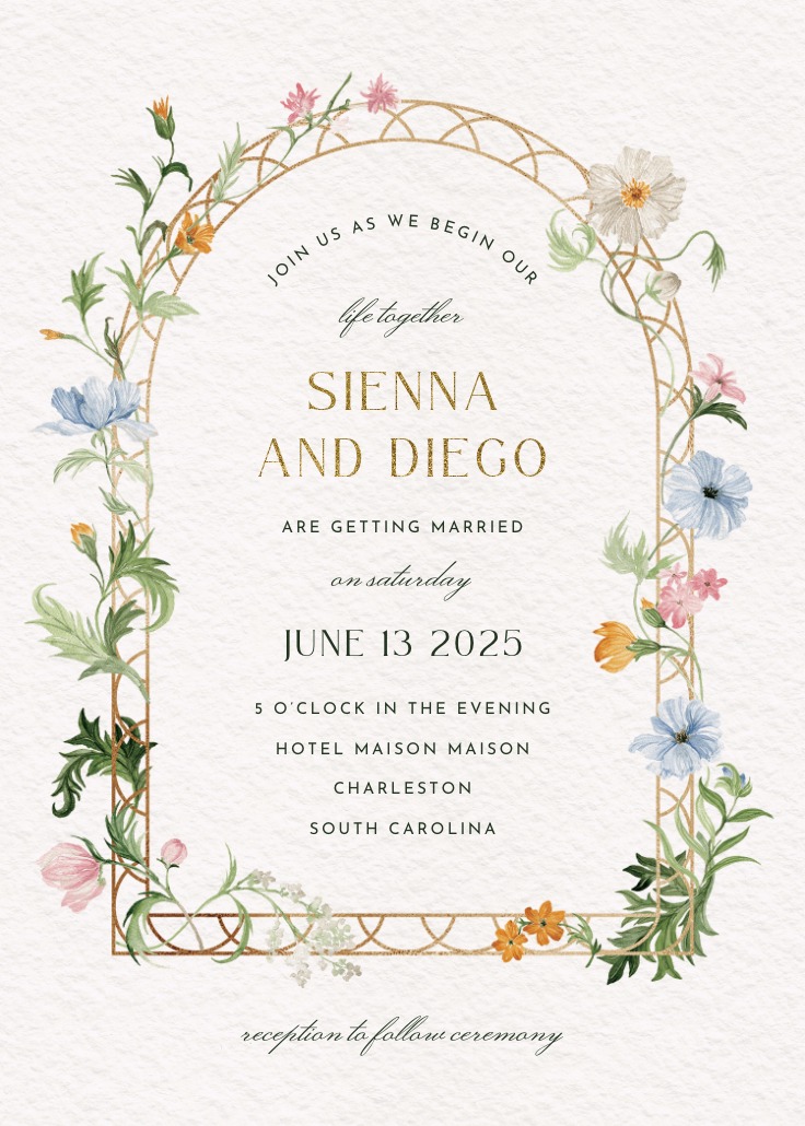 order custom wedding invitations online