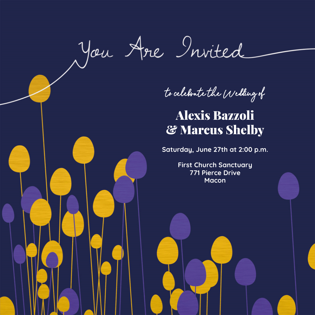 Wedding Invitation Templates (Free) Greetings Island