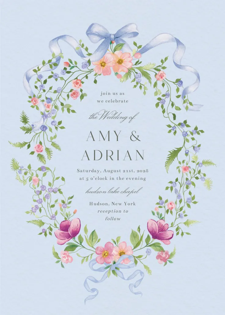 Framed in love - invitación de boda
