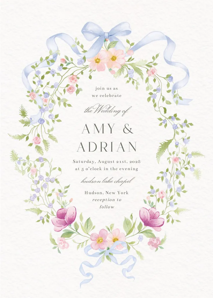 Framed in love - invitación de boda