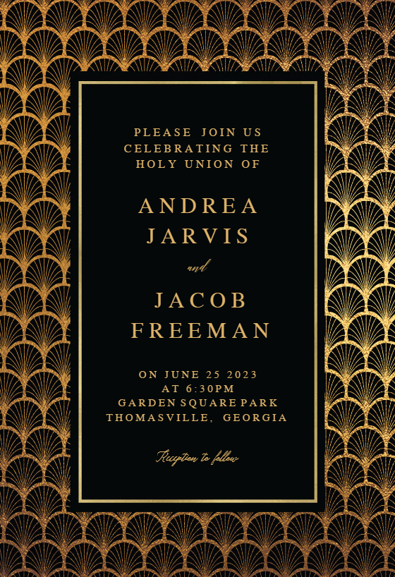 Wedding Invitation Templates (Free) | Greetings Island
