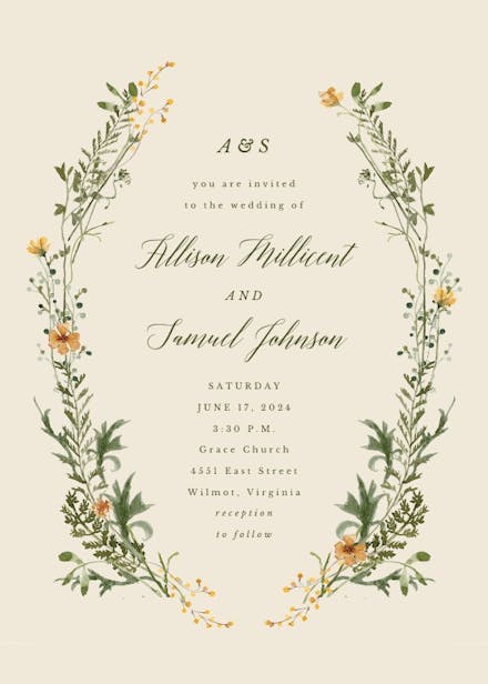 Page 13 | Wedding Invitation Templates (Free) | Greetings Island