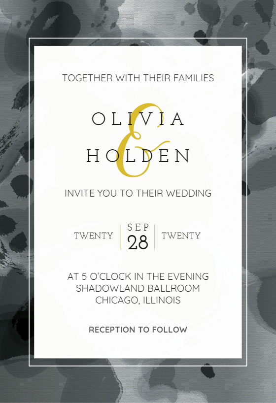 Wedding Invitation Templates (Free) | Greetings Island