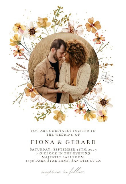 shop wedding invitations on joyribbons