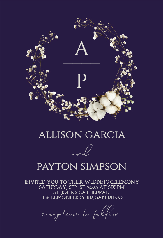 Wedding Invitation Templates (Free) | Greetings Island