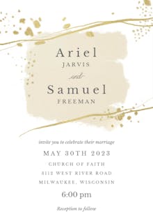 New story - Wedding Invitation