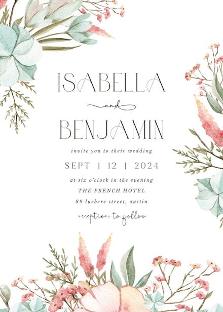 Page 15 | Wedding Invitation Templates (Free) | Greetings Island