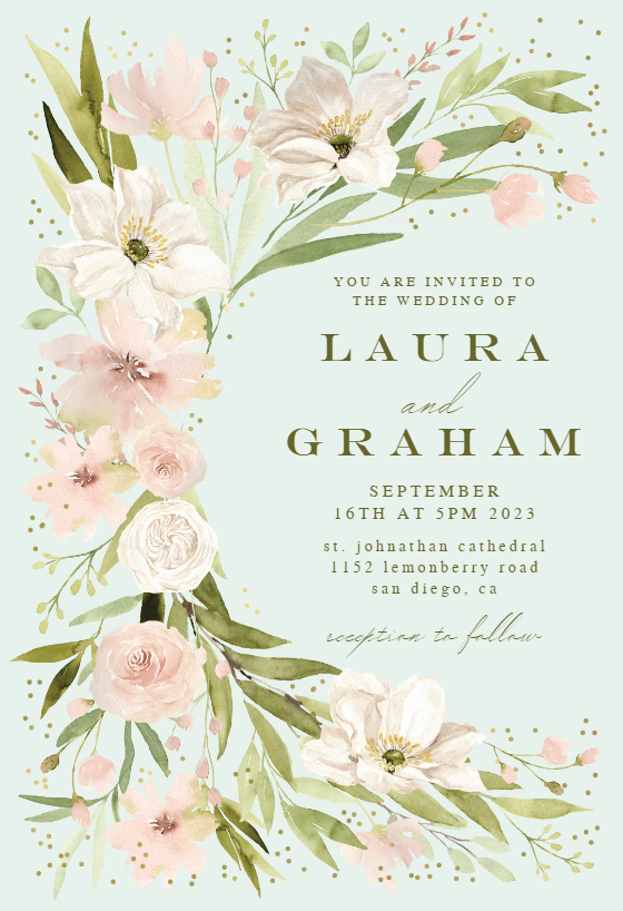 Wedding Invitation Templates (Free) | Greetings Island