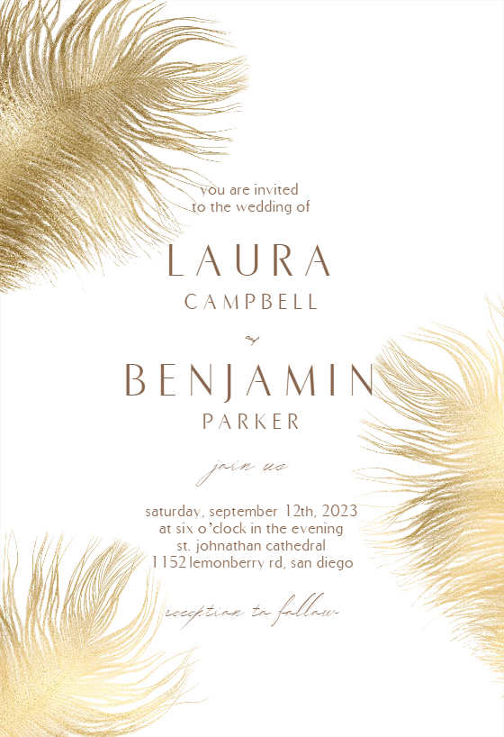 Wedding Invitation Templates (Free) | Greetings Island