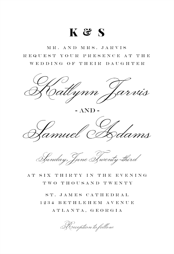 Wedding Invitation Templates (Free) | Greetings Island