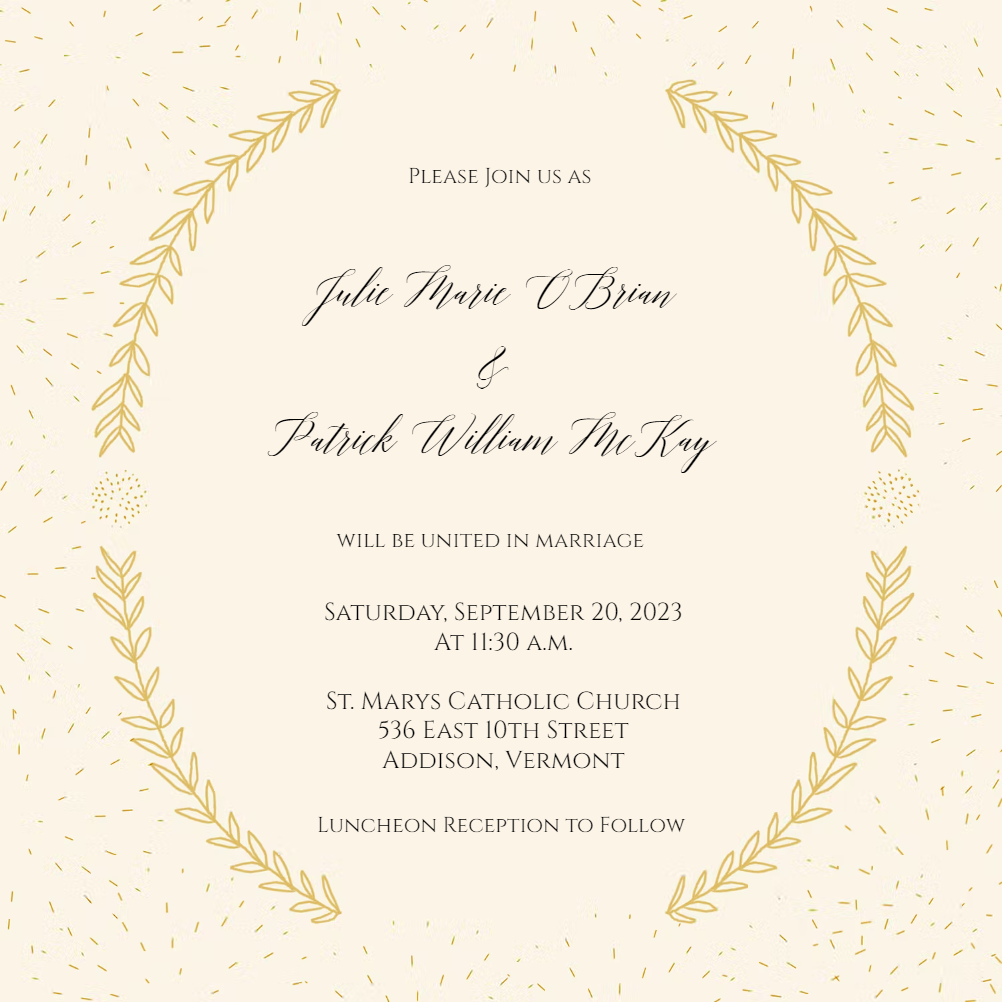 Wedding Invitation Templates (Free) | Greetings Island