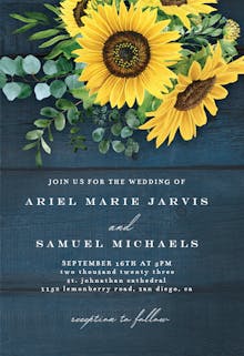 Sunny Day - Wedding Invitation