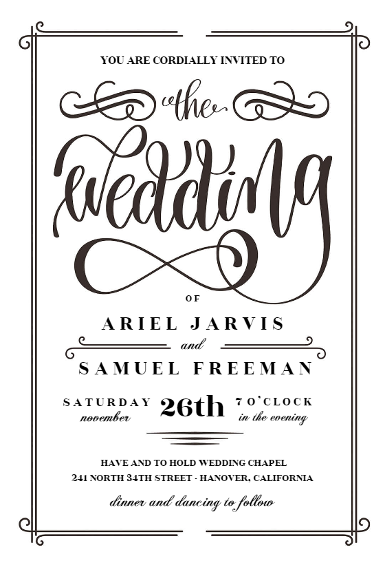 Our Wedding RSVP card Template (Free) Greetings Island