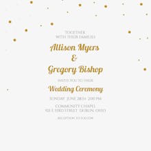 Wedding Fonts - Wedding Invitation