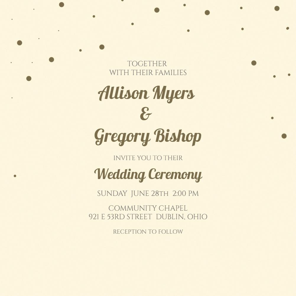 Wedding fonts -  invitación de boda
