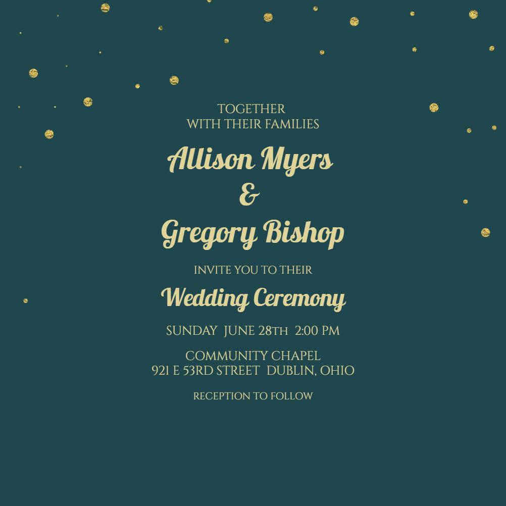 Wedding fonts -  invitación de boda