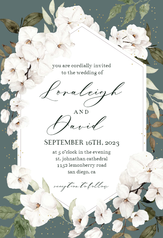 Wedding Invitation Templates (Free) | Greetings Island