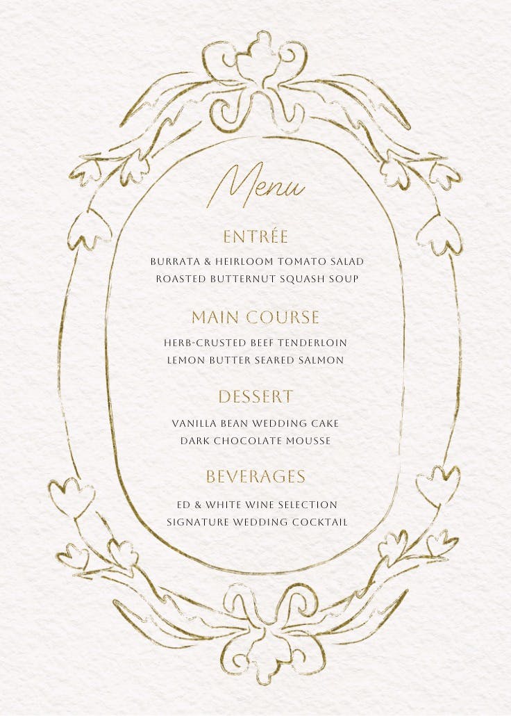 Family frame - menú