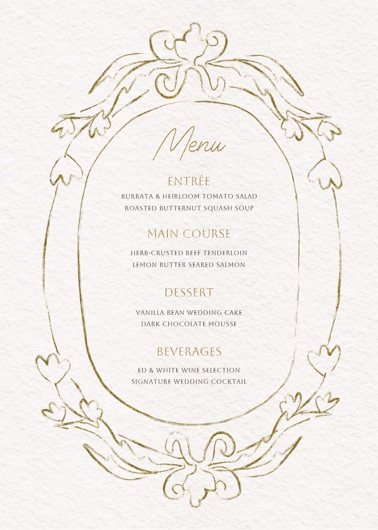 Family frame - menú