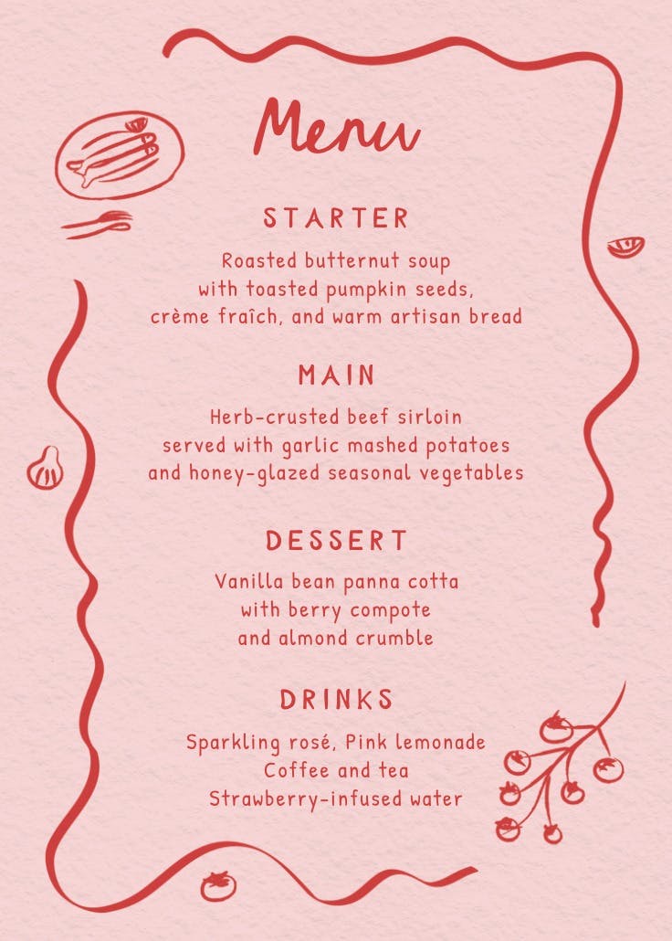 Mediterranean - menú