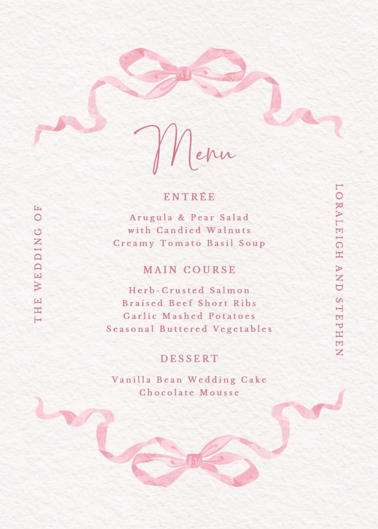 Simplistic ribbon - menu
