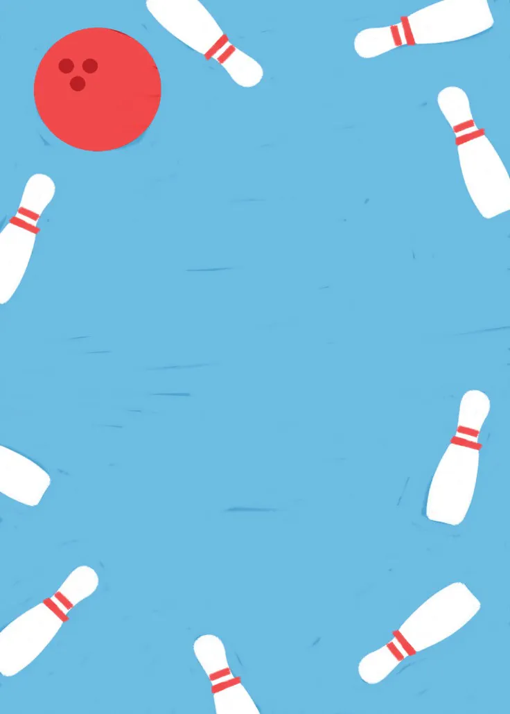 Birthday bowling – bordo pagina