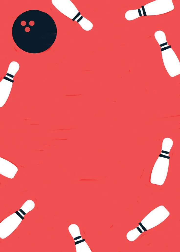 Birthday bowling – bordo pagina