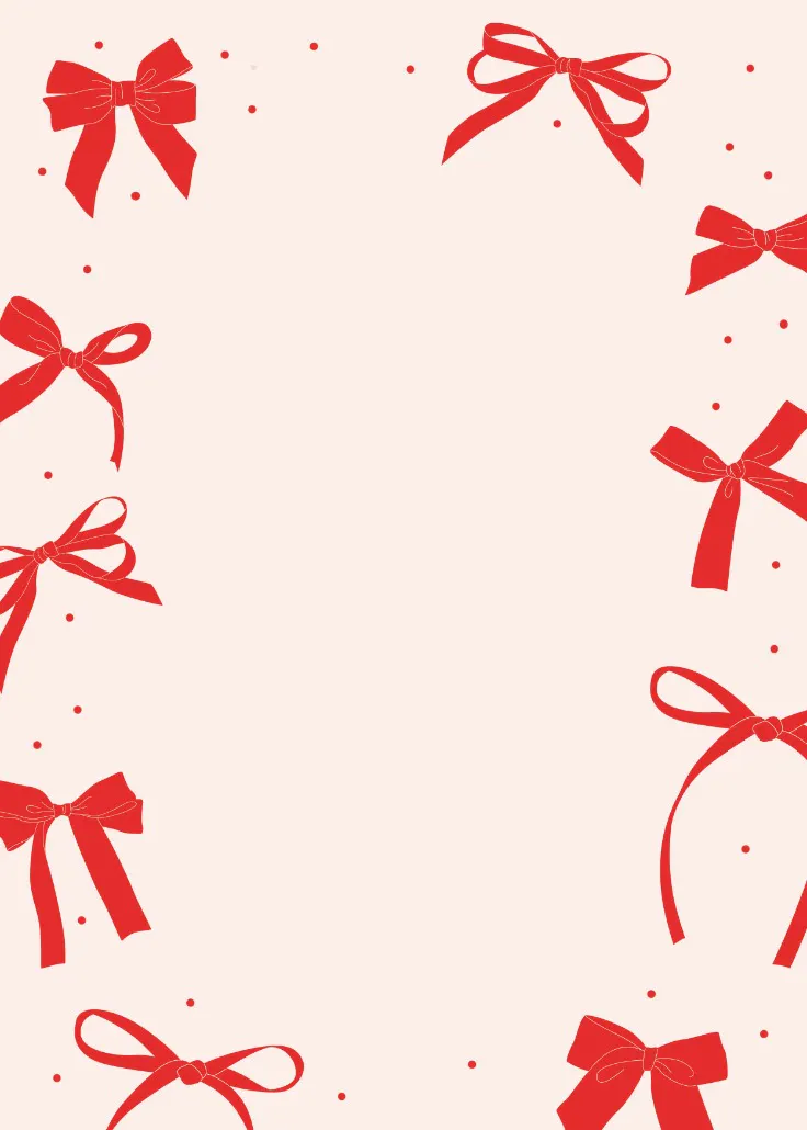 Bows border – bordo pagina