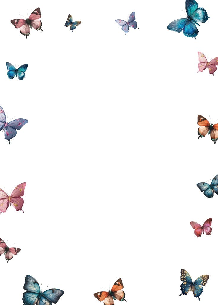 Butterfly bash – bordo pagina