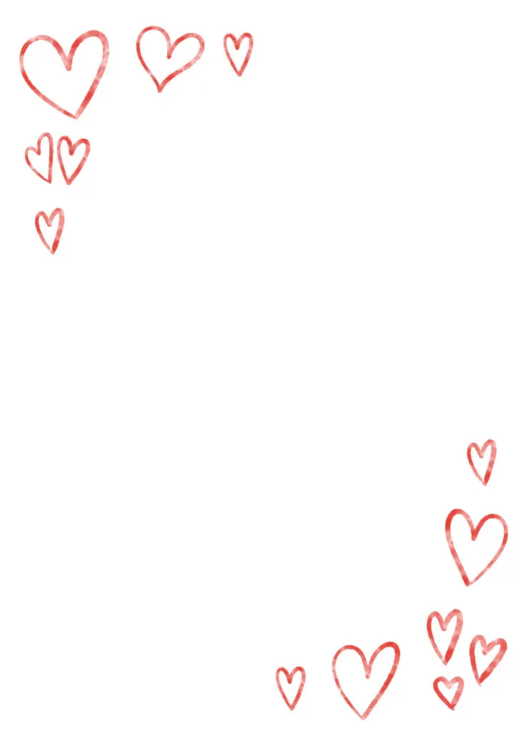 Corner of love – borda de página