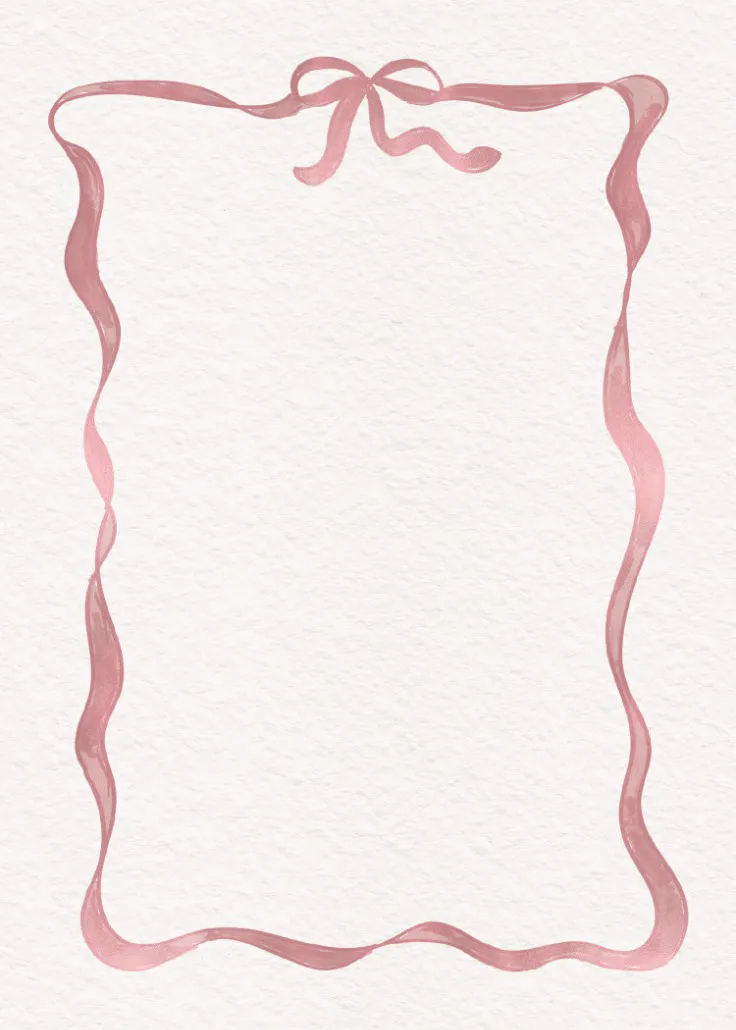 Delicate ribbon – bordo pagina