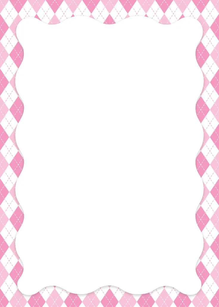 Pink plaid -  sayfa kenarlığı