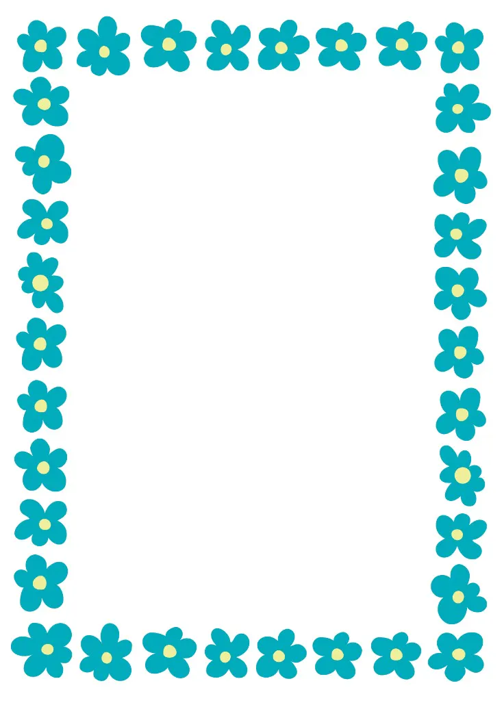 Retro flowers -  paginarand