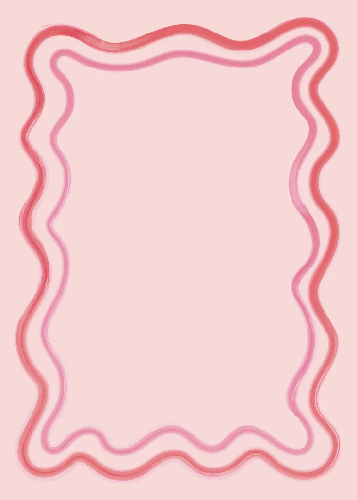 Retro wave frame – bordo pagina