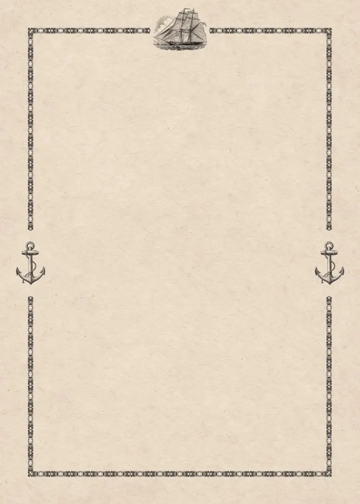 Sailor frame -  sayfa kenarlığı