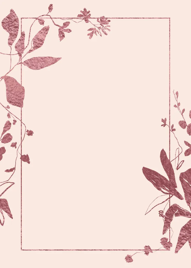 Sketched botany – bordo pagina