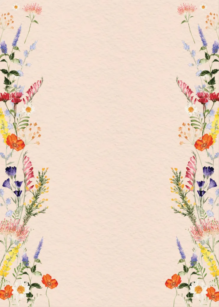 Wildflowers – bordo pagina