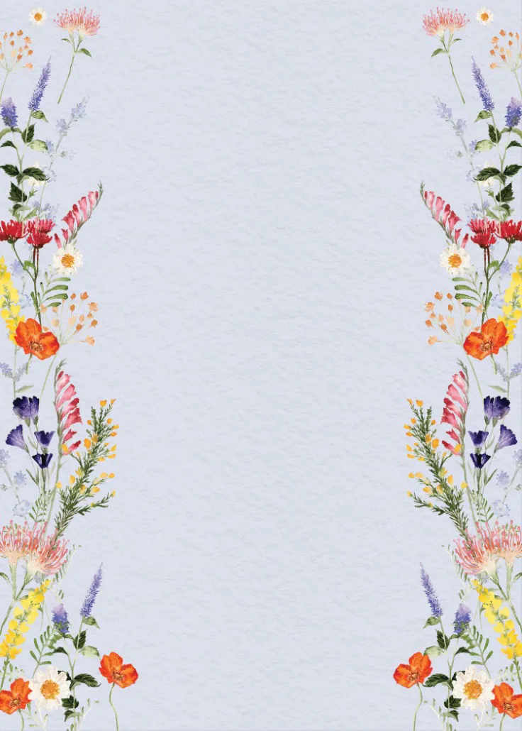 Wildflowers – bordo pagina