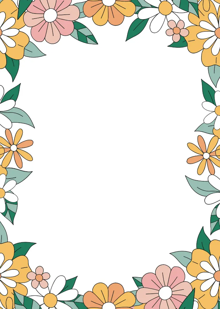 You bloom -  sayfa kenarlığı