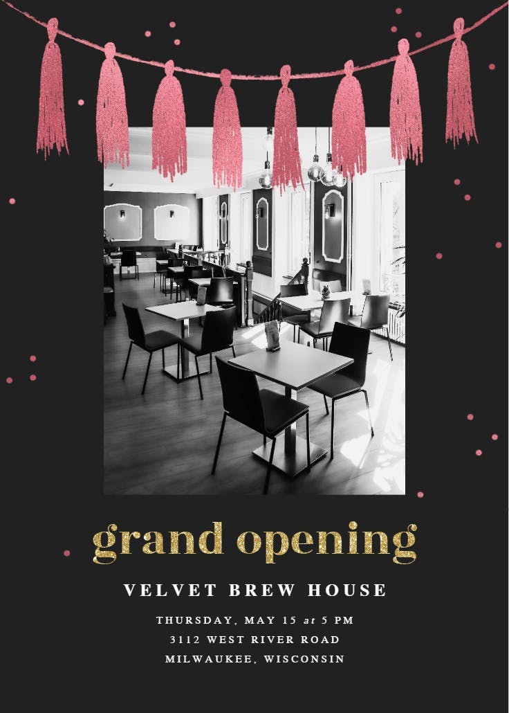 Grand fiesta - business poster