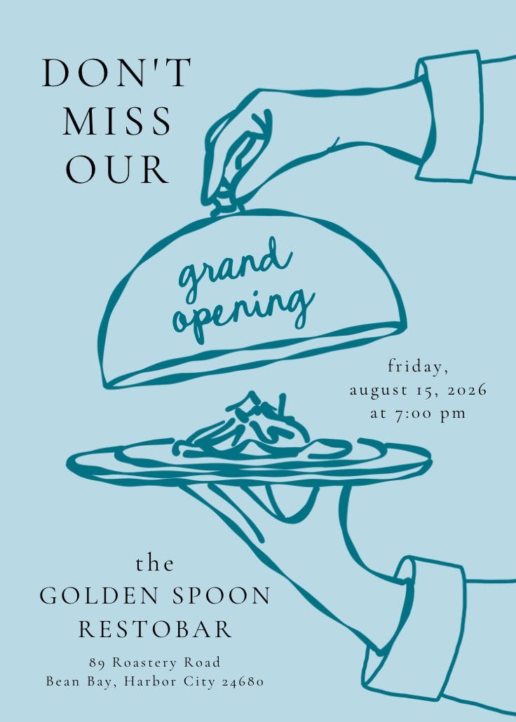 Quite the evening - business poster