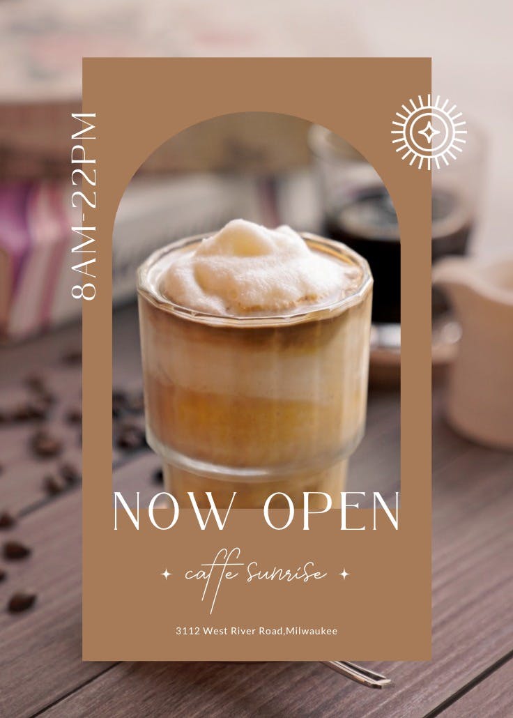 Sunrise - business poster